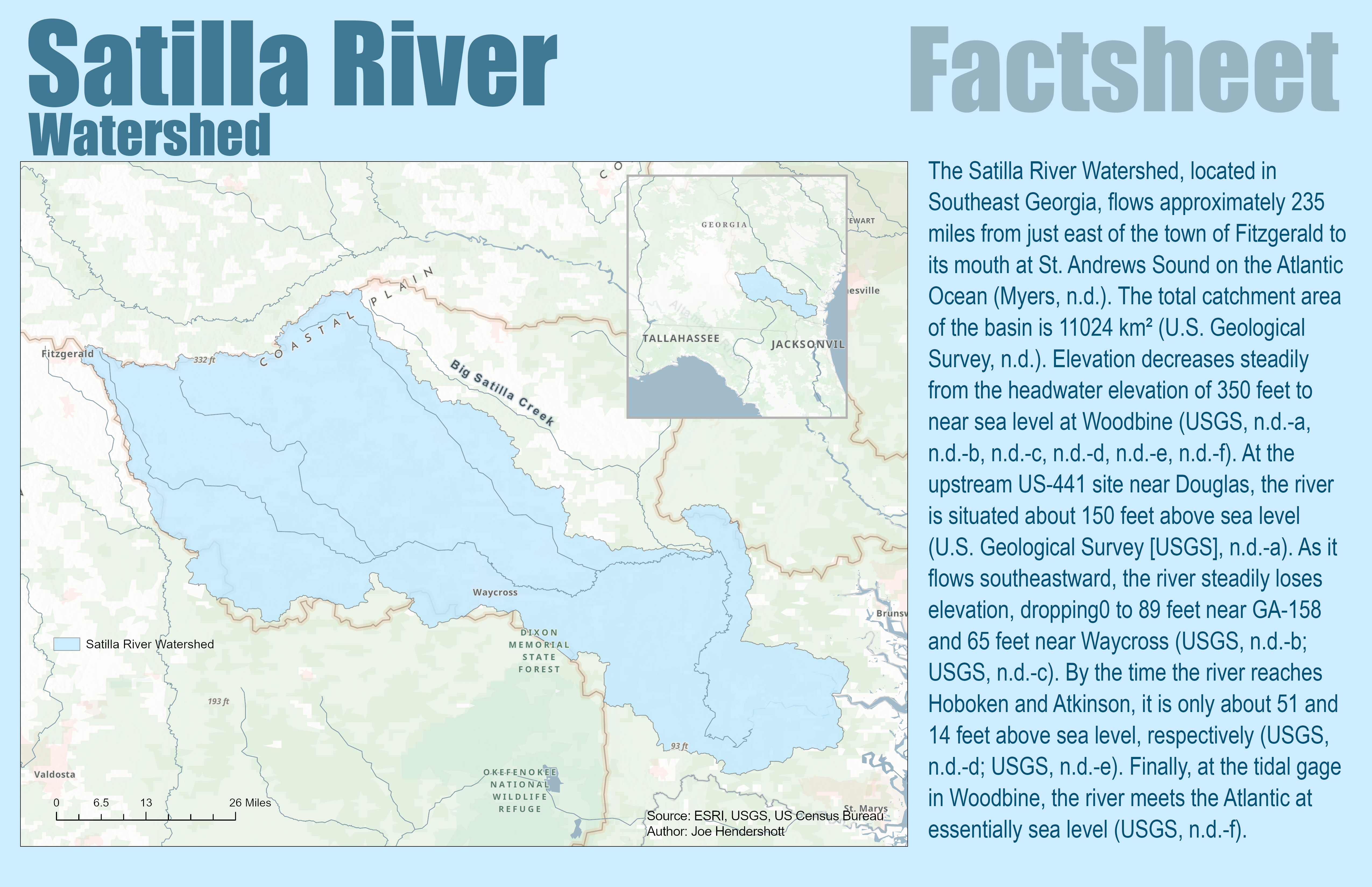 Satilla River Watershed Fact Sheet