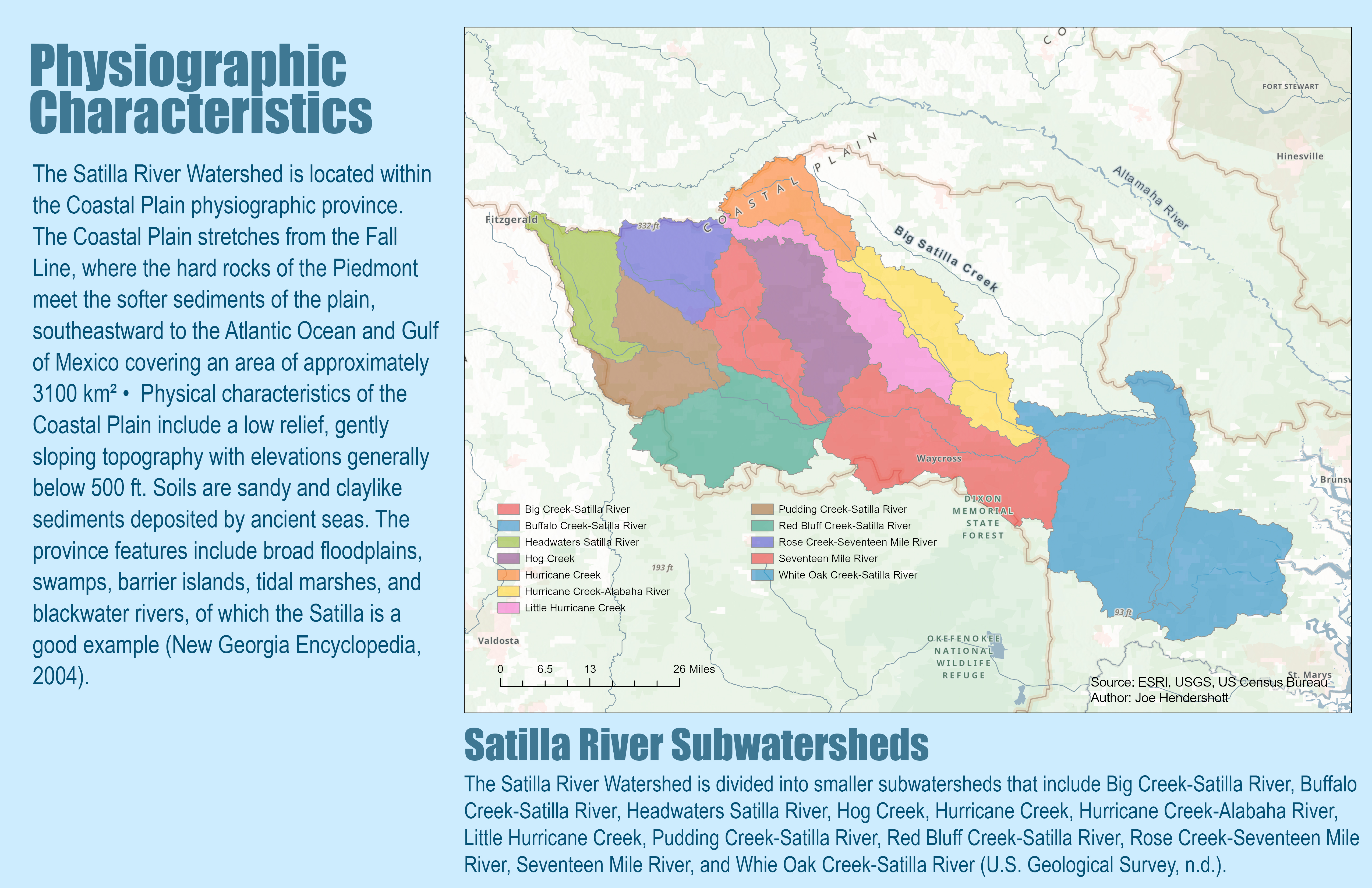 Satilla River Watershed Fact Sheet