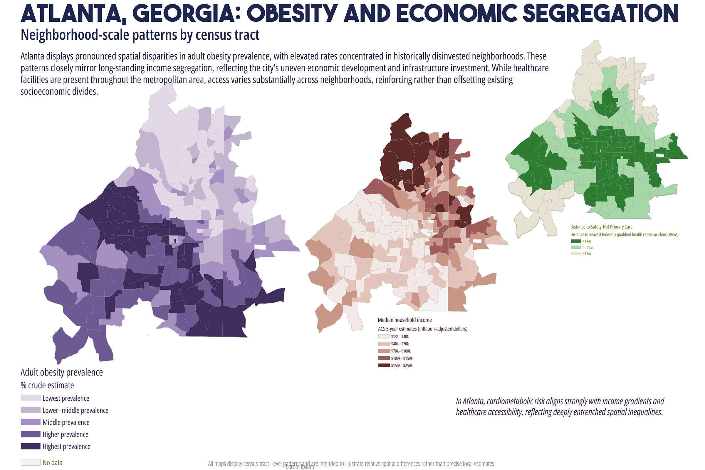 Atlanta and Baltimore