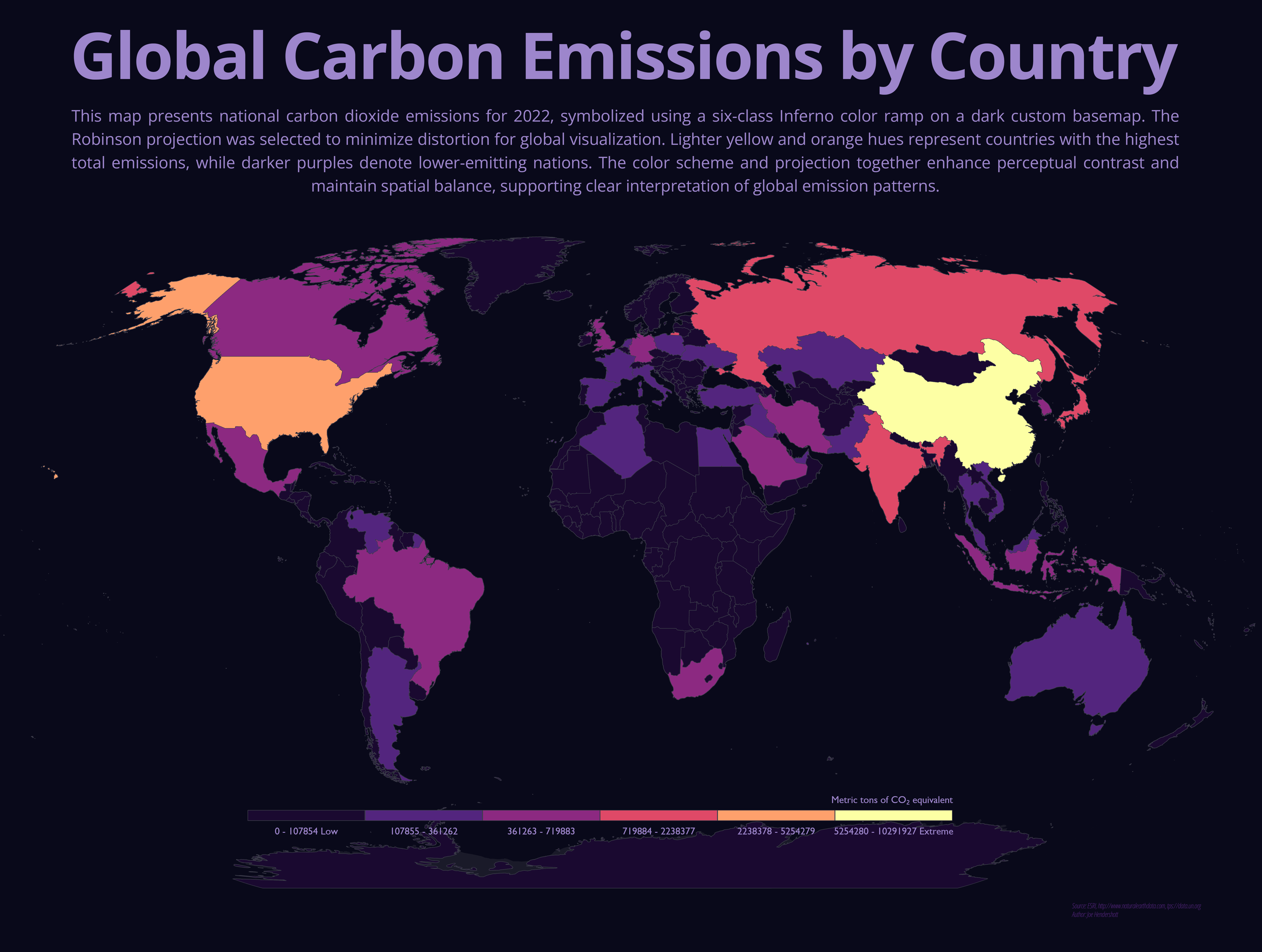 Global Carbon Emissions by Country